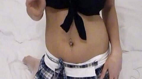 Busty teen masturbating