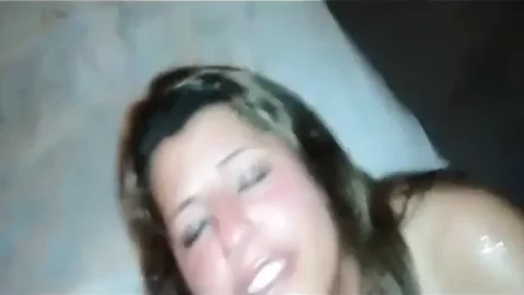 Slut Busty Wife Squirting in Threesome with BBC
