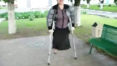 ONE LEGGED WOMAN