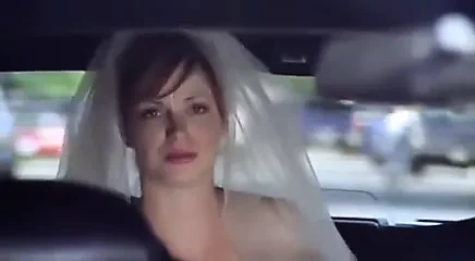Busty bride cheats with driver