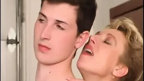 Busty mom Seduceding step son while cleaning the car