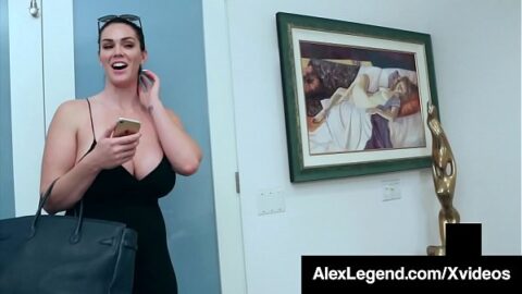 Big Boobed Brunette Alison Tyler Dicked By Fat Cock Legend&excl;