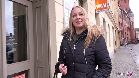GERMAN SCOUT – FIRST ANAL FOR CURVY BIG NATURAL TITS TEEN CHANIE AT STREET CASTING