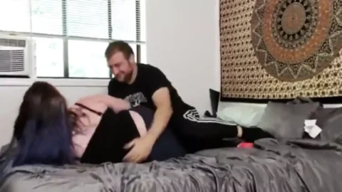 Bro and Stepsis Fight then Fuck