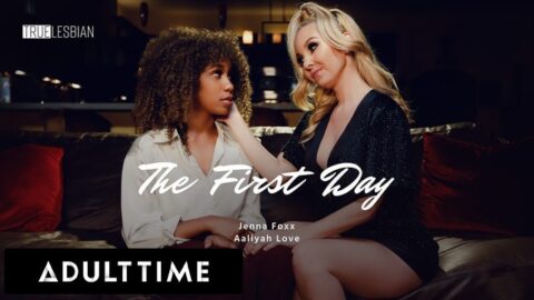 ADULT TIME – MILF Escort Aaliyah Love Gives Jenna Foxx Her FIRST LESBIAN EXPERIENCE!