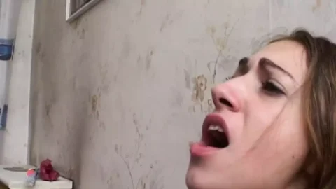 Gorgeous brunette teen opens her holes deep to her friend’s cock who doesn’t hesitate and pounds her making her orgasm