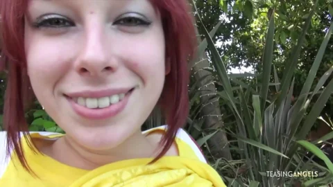 These big natural tits look outstanding while the horny