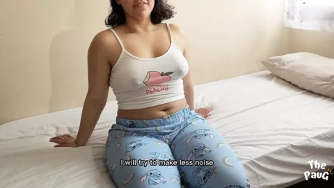 Neighbor surprises big ass Milf and helps her with her “back pain”.