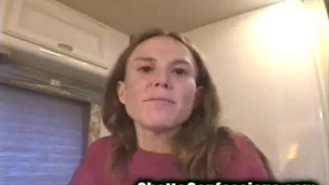 ANAL Pregnant Whore ASS FUCKED in RV Sucks Good Dick Too!