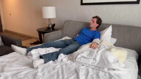 Stepson Makes A Mess Of Hotel Room and Then A Bigger Mess On His Hot Stepmom Danni Jones