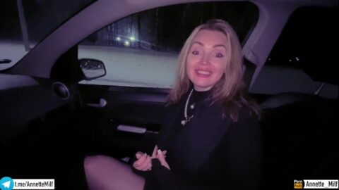 My friend’s mom fucked me in the car