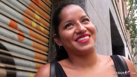GERMAN SCOUT – Brown Huge Ass and Bouncing Boobs Girl talk to Casting Sex at Model Job
