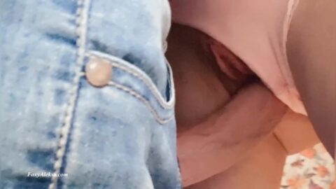 Dirty fantasy. Random sex in subway. Horny dick in my panties