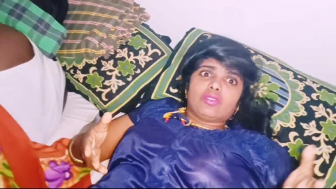 Desi bhabi cheating husband fucking husband's small stepbrother.telugu dirty talks.