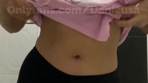 Gorgeous Colombian Teen Busty natural tits wants a long cock between her Legs