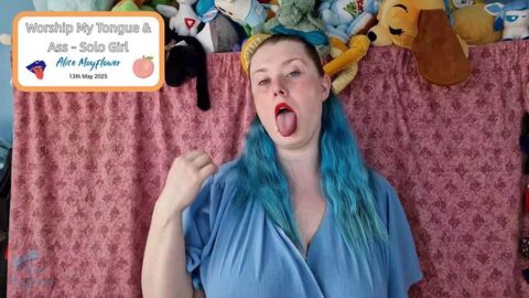 *** TRAILER ONLY *** Worship My Tongue & Ass – Solo Girl