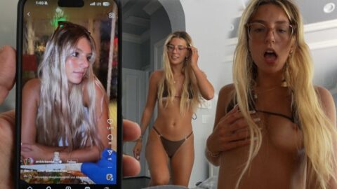 I CAUGHT My Step Bro Watching my Tik Toks…. THEN HE CREAMPIED ME!