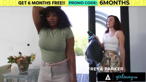 GIRLSWAY – Foot Massage To Facesitting: Freya Parker, Avery Jane & Cami Strella’s Threesome Heat