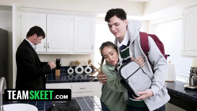 If You Don’t Tell Your Dad I Fucked the Neighbour, I’ll Let You Cover My Face With Your Cum