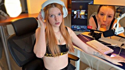 Every pretty streamer’s dream is to get fucked hard live | Kuporovaa Krupa