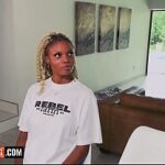 Big Natural Tits 18yo Black Hottie RAMMED HARD From Behind In Wild Amateur Audition