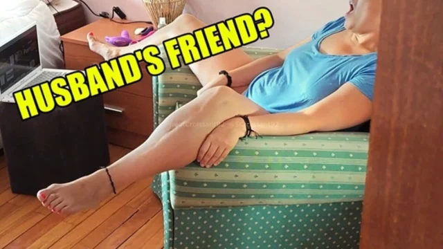 Caught Masturbating by Husband’s Best Friend (I Let Him Watch)