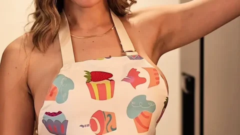 Horny Beautiful Maid Shoves a Thick Cucumber Into Her Tight Pussy in Her Boss’s Kitchen