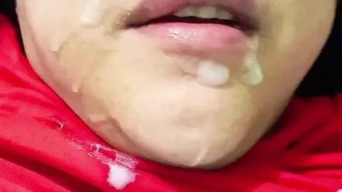 I surprise my stepmother with my cock in her mouth and she swallows my cum
