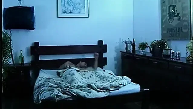 Lesbians pussy licking in the bedroom