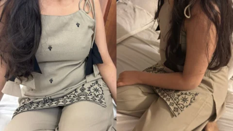 Stepsister Gave Her Pussy to Stepbrother so That Stepbrother Could Rest Comfortably.