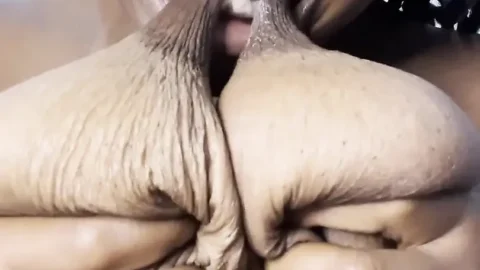 Biting My Giant, Delicious Boobs