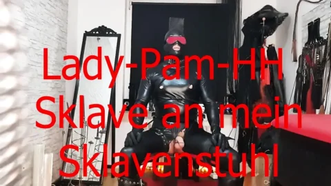 Latex Clad Stud Milked Hard by Busty Domme Tease