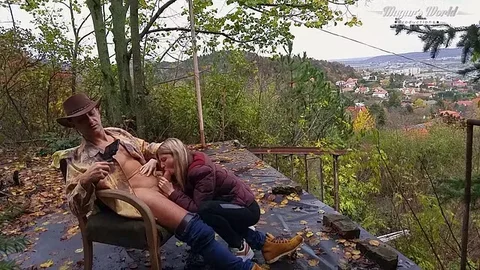 Outdoor Intimacy in Natural Light