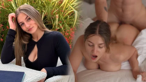 She Flirted and Cheated on Her Husband on Vacation with a Stranger Guy, but She Is so Beautiful