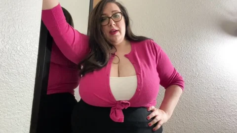 Big tit BBW is hotter than your GF