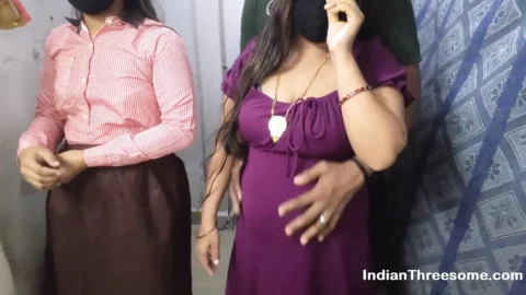 Biwi Aur Sali Ki Ek Sath Mast Chudai
