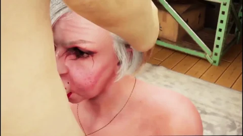 Granny 71 Yo with Big Boobs Fuck a Young Man