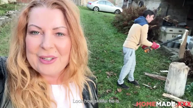 HomemadeXXX – Busty Redhead Mature Cheats on Cuck Hubby with Handyman