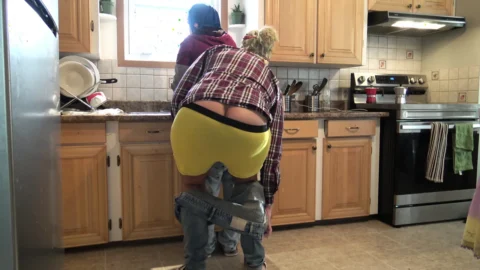 I Fuck My Cleaning Maid 4 Times Per Day In The Kitchen