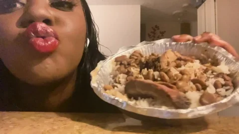Mukbang Eating  Brazilian Food While Talking About My Goals (Come Chill With Me)