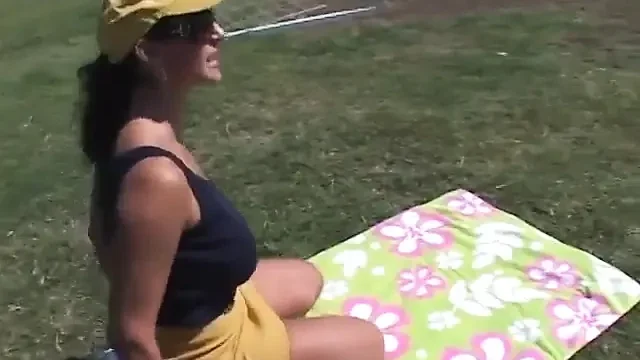Pretty slut with big natural boobs enjoys fucking