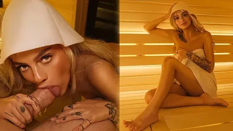 Stranger Seduced in Public Sauna