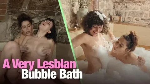 The most passionate lesbian bathtub sex you’ll ever see