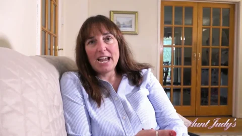 Auntjudys – Your Busty Landlady Ruby Cattrall Sucks Your Cock