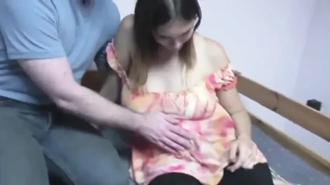 Busty beauty gets her pussy fucked by geek in glasses