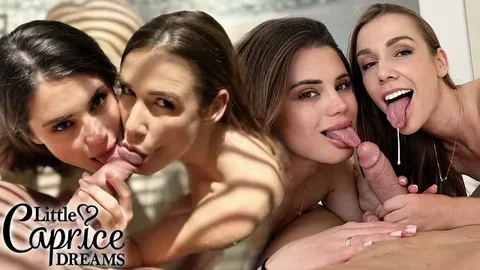 Sisters Share Intimate Moment