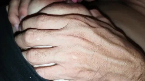 Stepbrother’s Fingers Explore Stepsister’s Gigantic Boobs and Wet Pussy