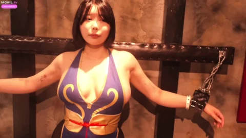 Big Tits Chunli! a White Cock Her
