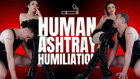 Human Ashtray Humiliation