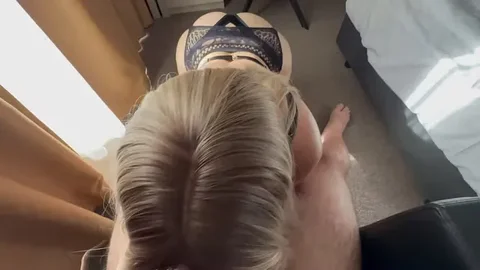 Sexy Secretary in a Leather Dress Showed her Boss How to jerk off a Cock – Handjob Cumshot